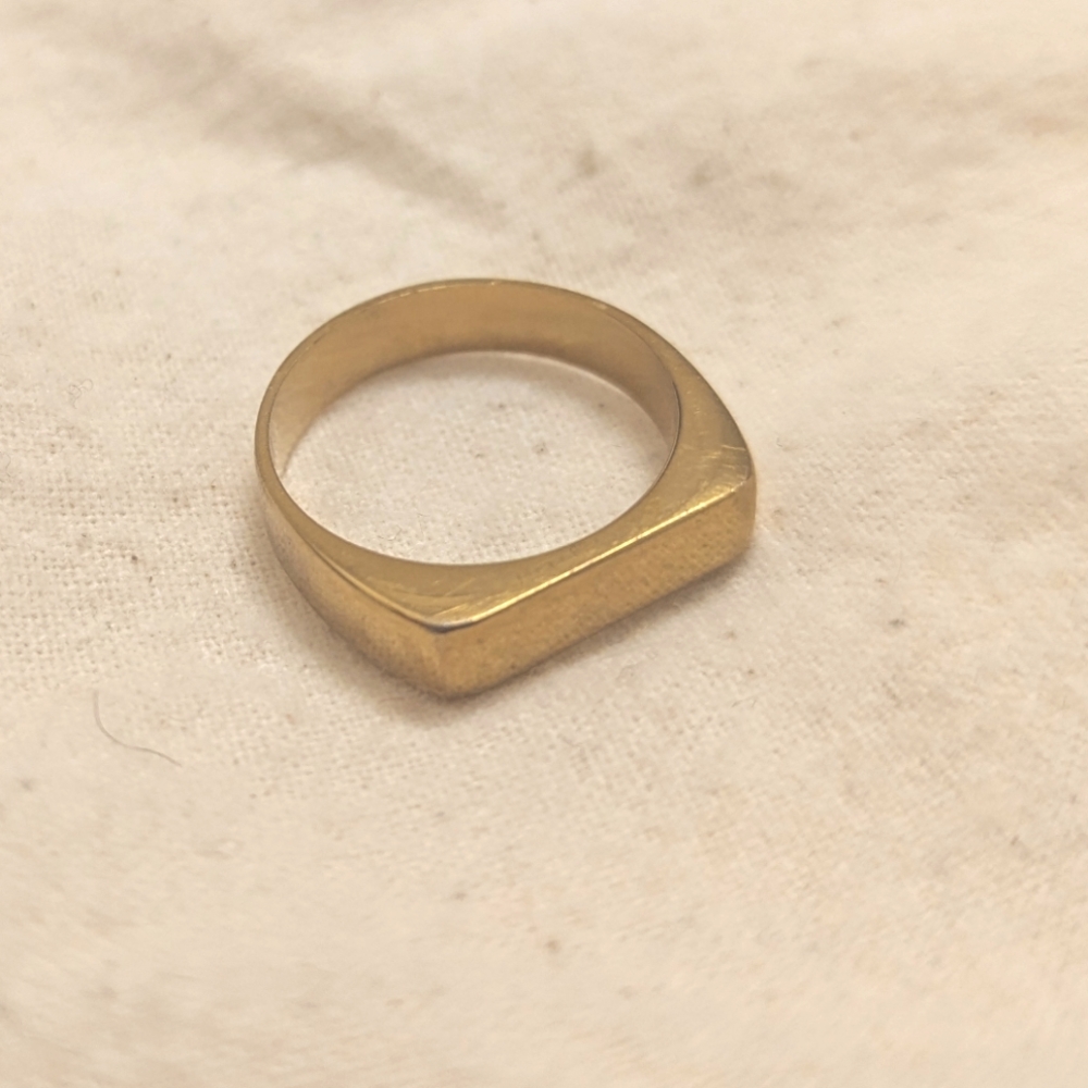Cali Tiger 18k gold plated Nova Ring - Picture 5 of 6